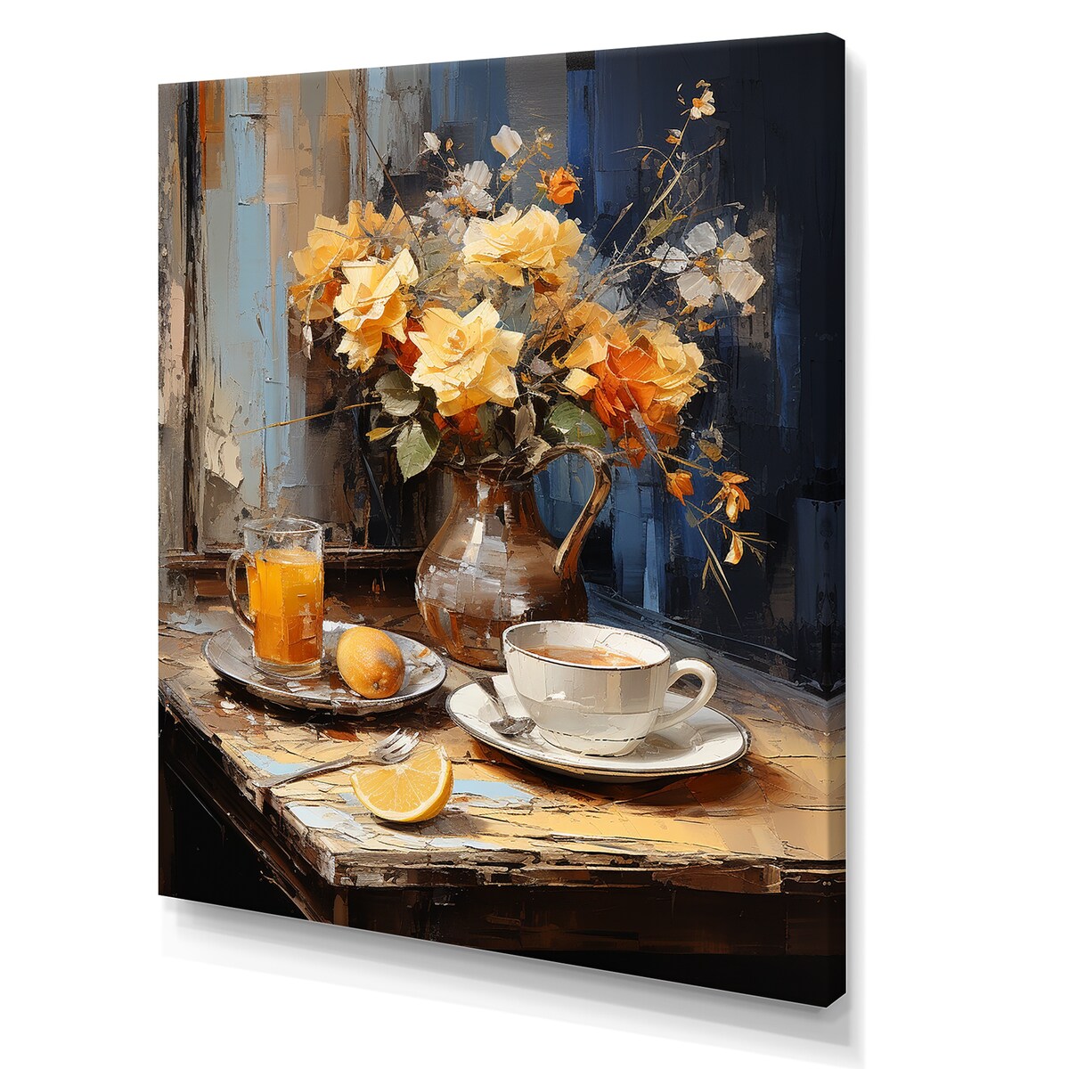 Designart "Parisien Coffee Reverie I" Coffee & Tea Wall Art