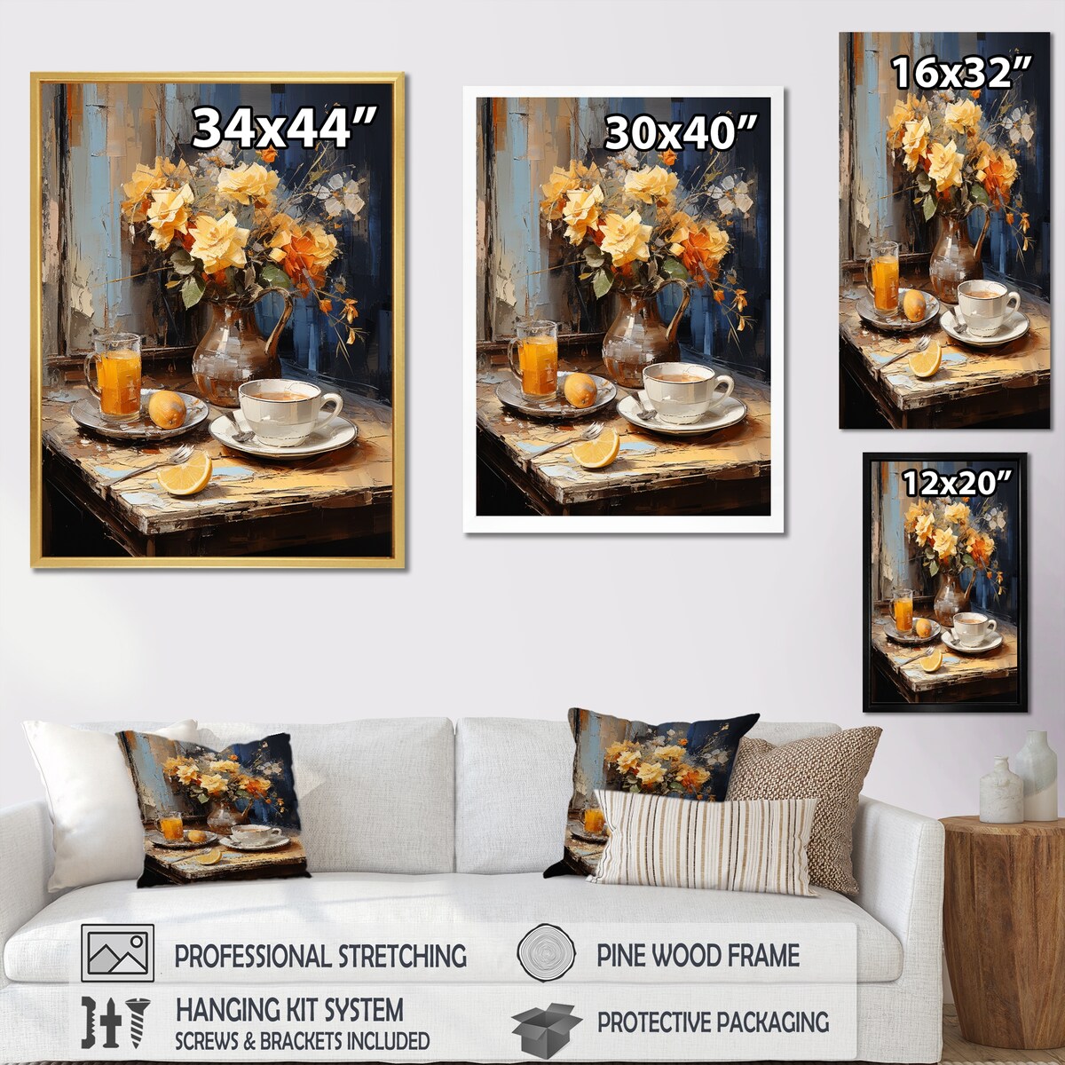 Designart "Parisien Coffee Reverie I" Coffee & Tea Wall Art