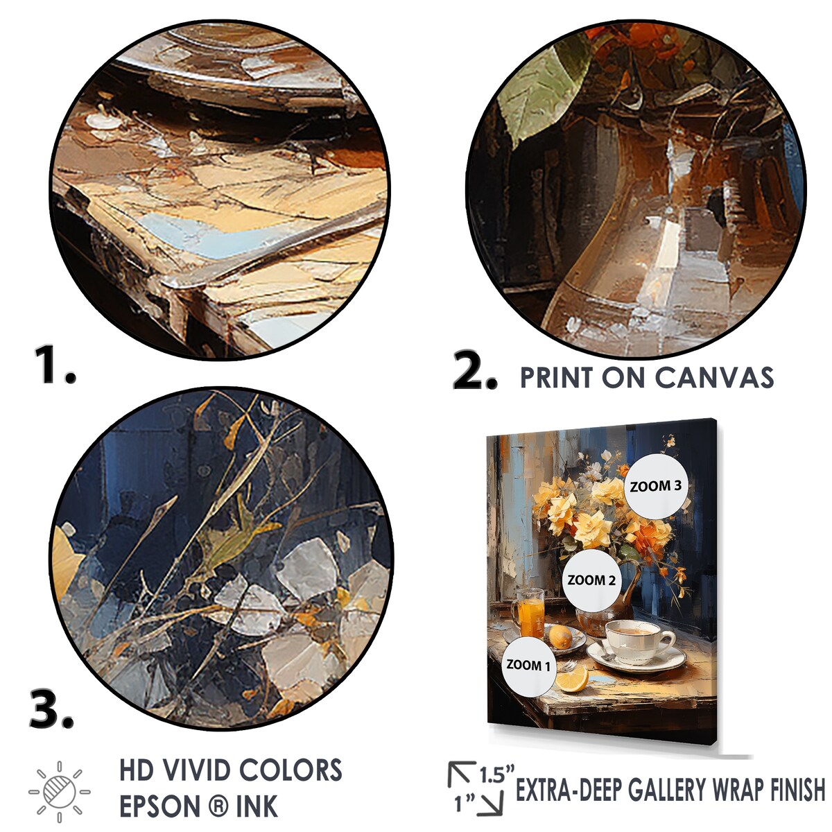 Designart "Parisien Coffee Reverie I" Coffee & Tea Wall Art