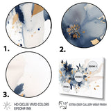 Designart "Purple Lilacs Fragrant Blossoms I" Floral Art Living Room Set