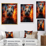 Designart "Scottish Terrier Spirit" Dog Wall Art