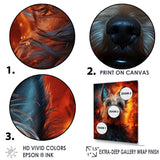 Designart "Scottish Terrier Spirit" Dog Wall Art