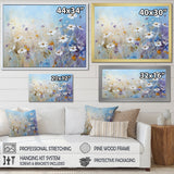 Designart "Seasonal Flowers Farmhouse Charm I" Seasonal Flowers Wall Art