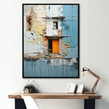 Designart "Serenity In Factory Industry" Factories Framed Canvas Wall Art