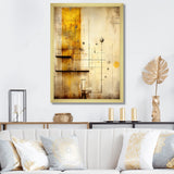 Designart "Transfiguration Vintage Illustration" Abstract Painting Framed Wall Art Prints