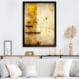 Designart "Transfiguration Vintage Illustration" Abstract Painting Framed Wall Art Prints