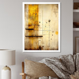 Designart "Transfiguration Vintage Illustration" Abstract Painting Framed Wall Art Prints