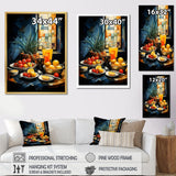 Designart "Vegetable And Fruit Global Palette Cuisine" International Cuisine Wall Art