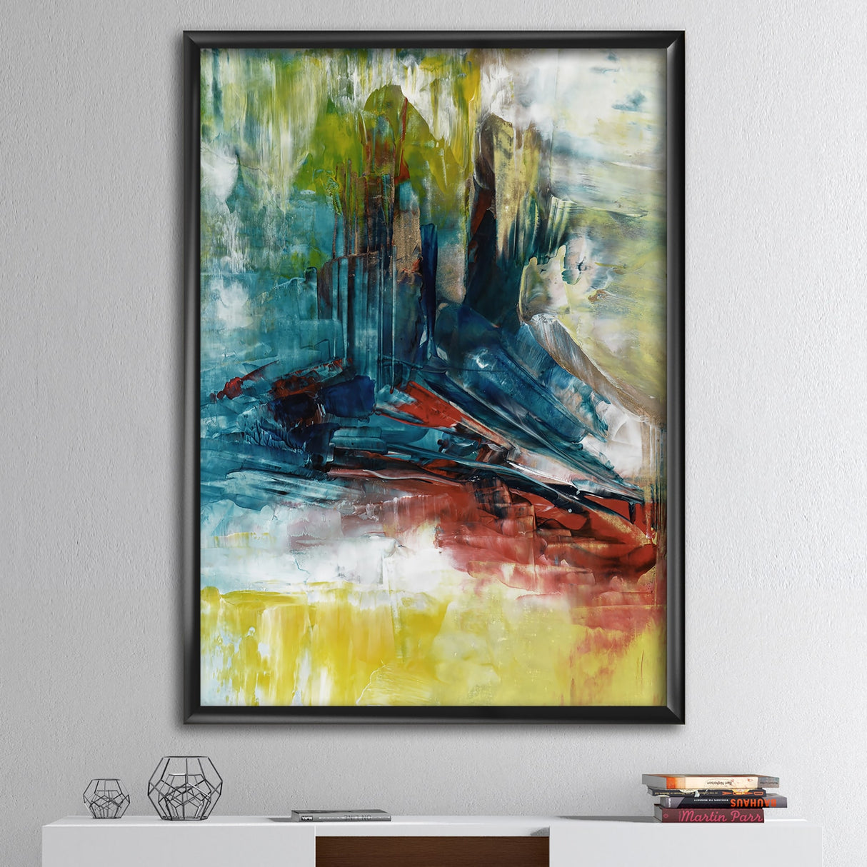Designart "The Last Frontier" Modern & Contemporary Framed Art Print