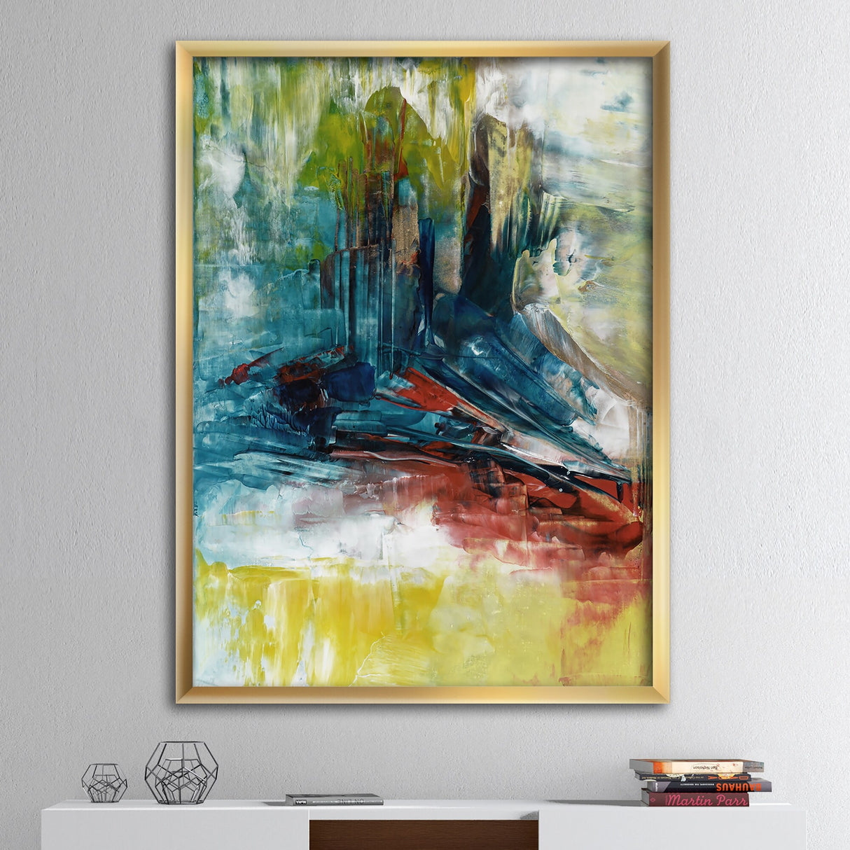 Designart "The Last Frontier" Modern & Contemporary Framed Art Print