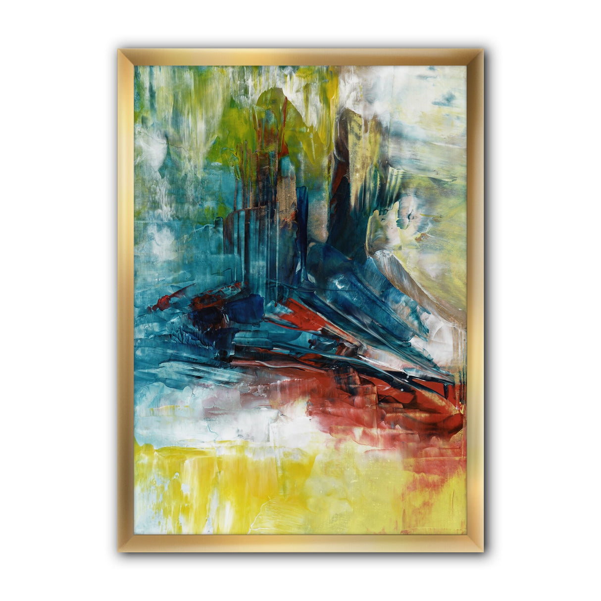 Designart "The Last Frontier" Modern & Contemporary Framed Art Print