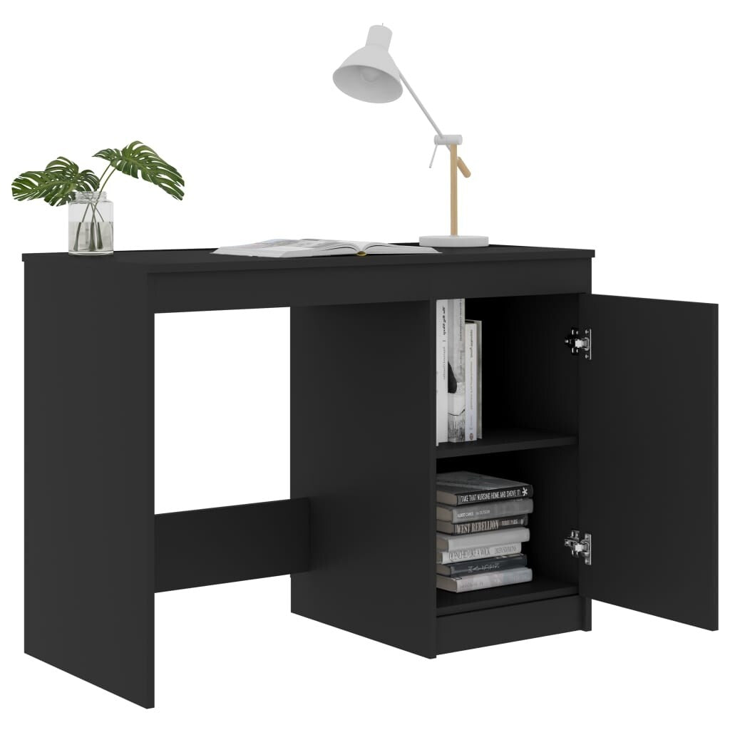 Desk Gray 39.4"x19.7"x29.9" Chipboard