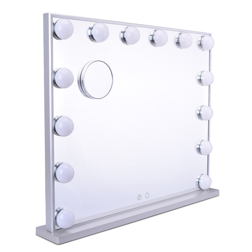 Detachable 10X Magnification Cosmetic Mirror - 23.62''(L) x 19.69''(W)