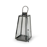 Detroit Modern Outdoor 15" Stainless Steel Lantern by Christopher Knight Home