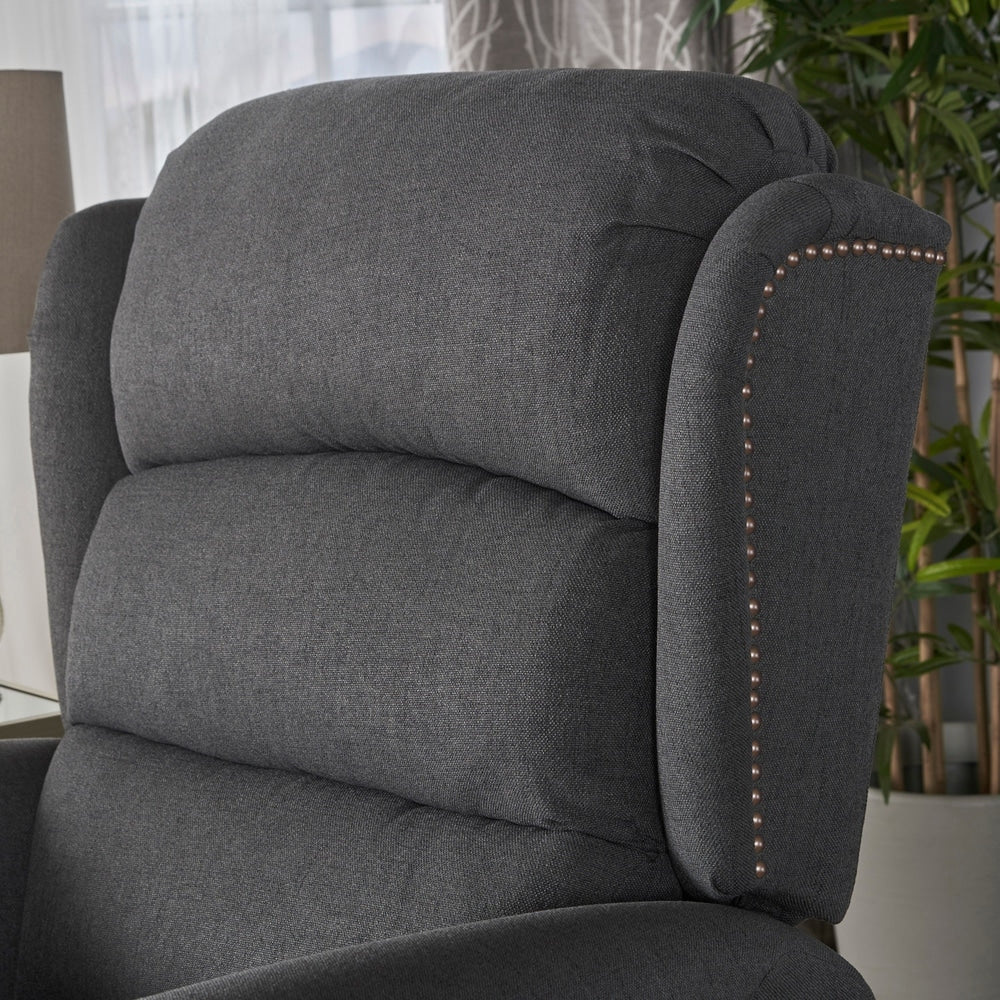 Dezzie Fabric Power Recliner by Christopher Knight Home