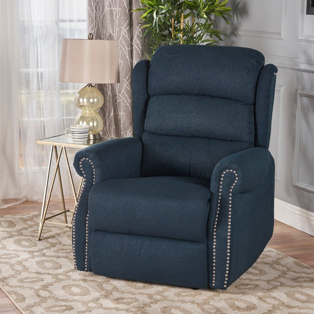 Dezzie Fabric Power Recliner by Christopher Knight Home
