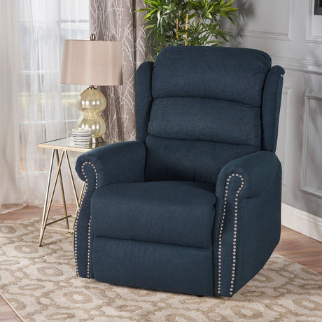 Dezzie Fabric Power Recliner by Christopher Knight Home