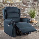 Dezzie Fabric Power Recliner by Christopher Knight Home