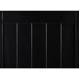 Diamenton Black Contemporary Chair Side End Table