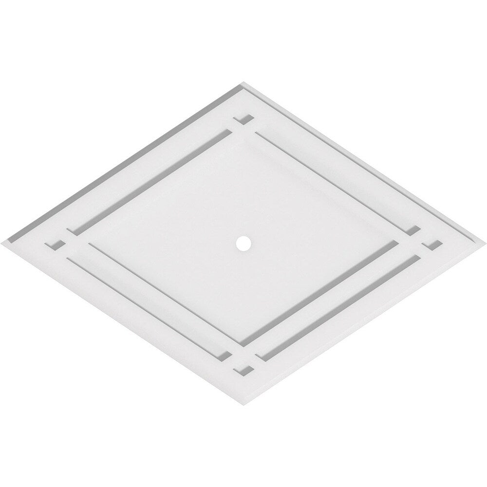 Diamond Architectural Grade PVC Contemporary Ceiling Medallion