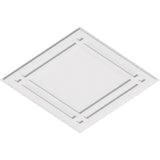Diamond Architectural Grade PVC Contemporary Ceiling Medallion