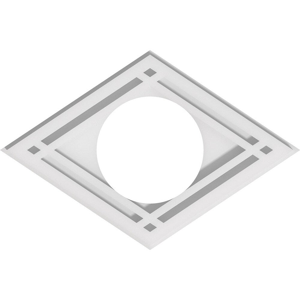 Diamond Architectural Grade PVC Contemporary Ceiling Medallion