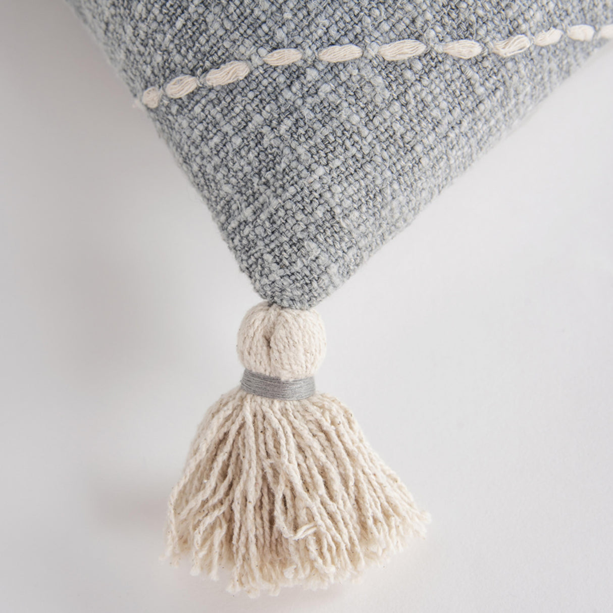 Diamond Textured Cotton Pillow Cover