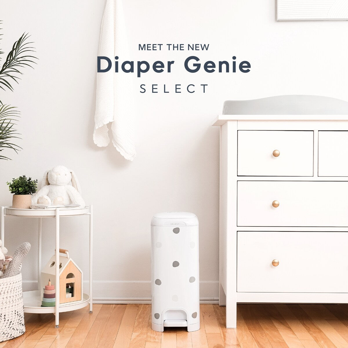 Diaper Genie Select Pail with Starter Refill