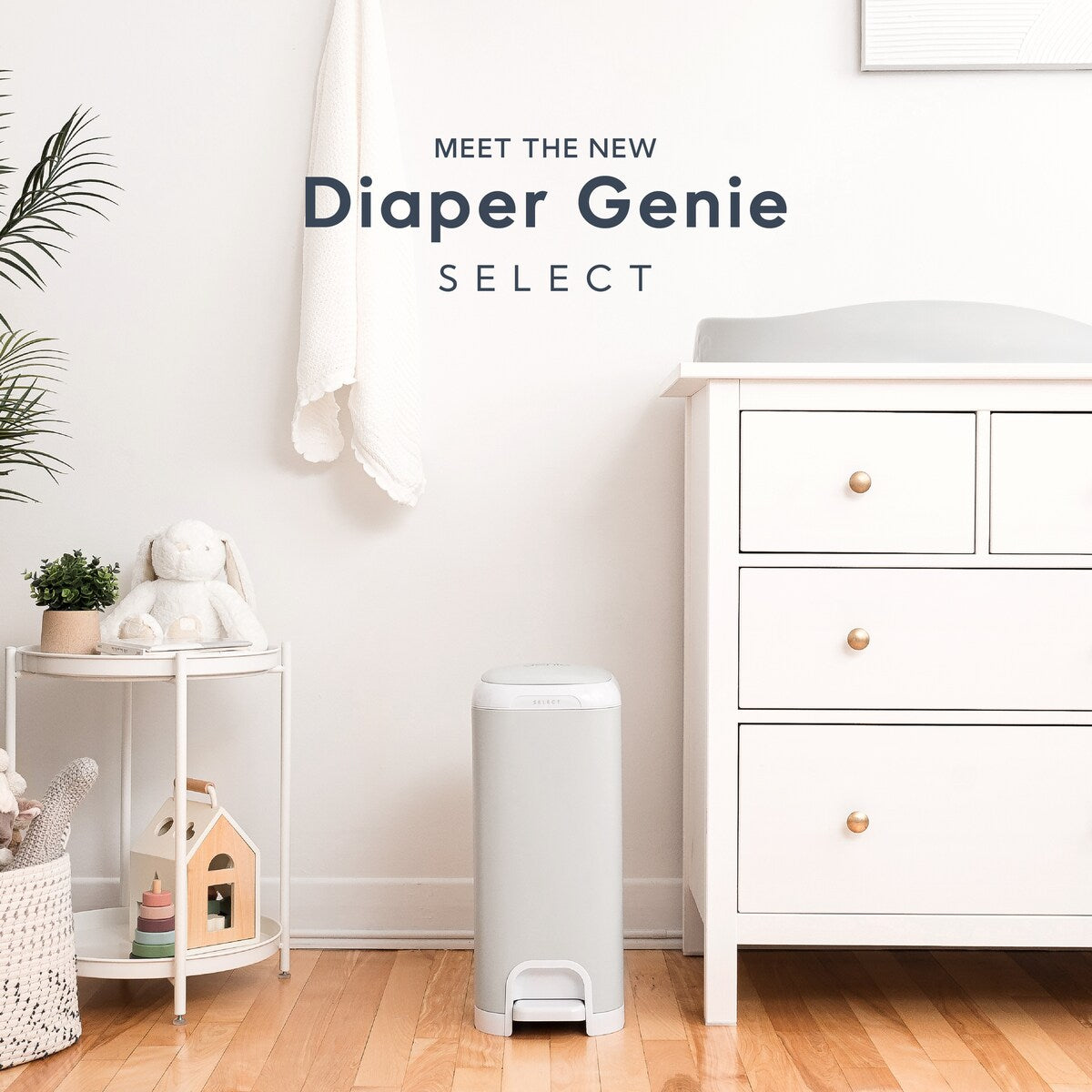 Diaper Genie Select Pail with Starter Refill