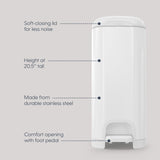 Diaper Genie Select Pail with Starter Refill