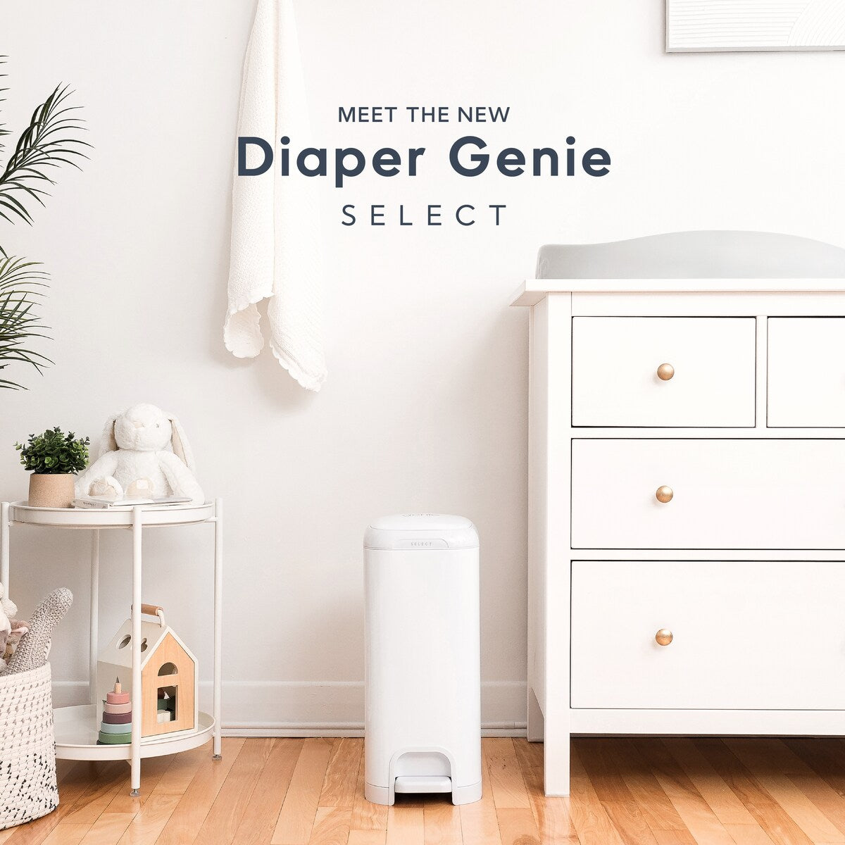 Diaper Genie Select Pail with Starter Refill