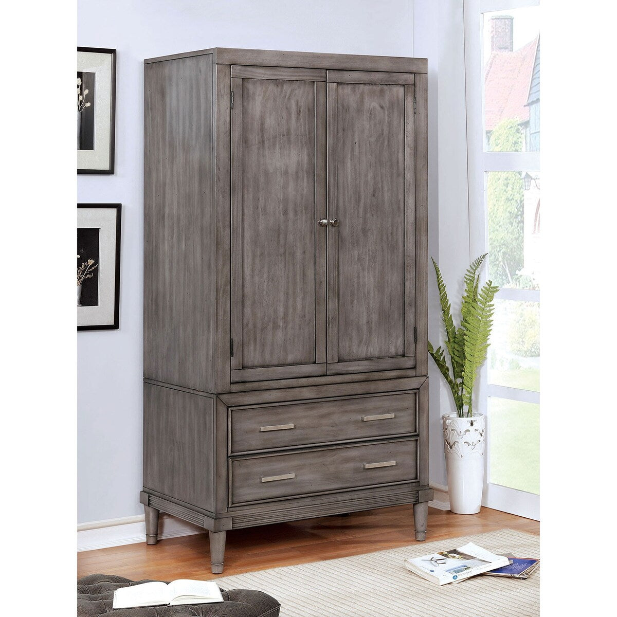 Dicci 2 Drawer Armoire