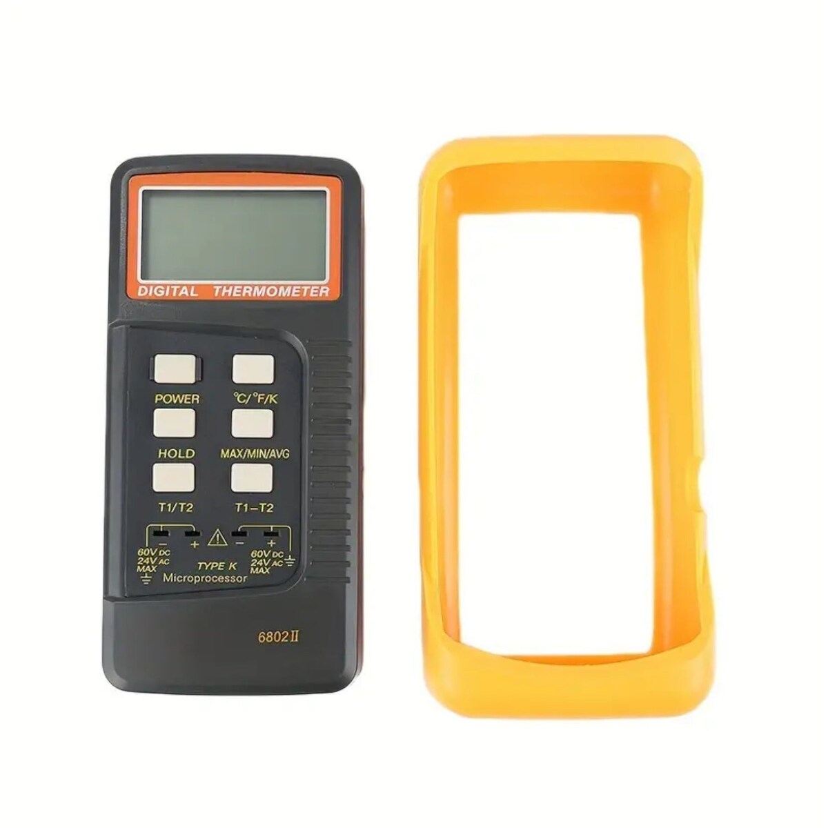 Digital Thermometer Set Dual Channel K Type Digital Thermocouple Thermometer