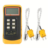 Digital Thermometer Set Dual Channel K Type Digital Thermocouple Thermometer