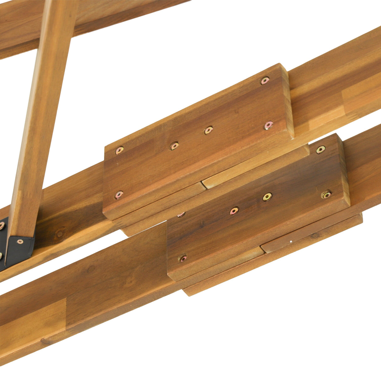 Dilan Outdoor Acacia Wood Triangle Pergola by Christopher Knight Home