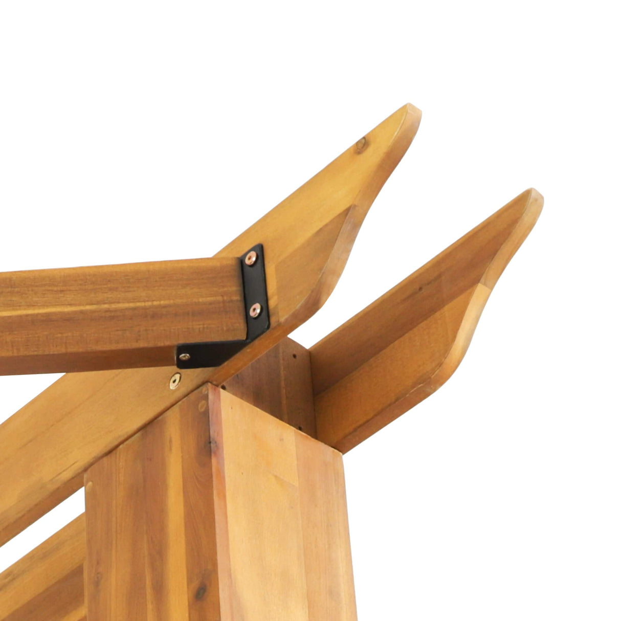 Dilan Outdoor Acacia Wood Triangle Pergola by Christopher Knight Home