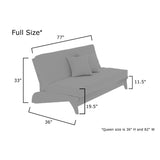 Dillon Queen Futon Frame