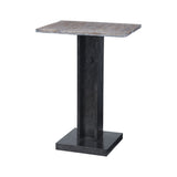 Dimond Home Bistro Accent Table With Natural Wood Top