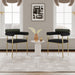 Dining Chairs Set of 2, Kitchen Dining Room Chairs, Round Boucle Backrest Sherpa Dining Chair with Brushed Bronze Metal Legs