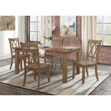 Dining Room Chairs Set of 2 Teal Wooden Farmhouse Kitchen Chairs Armless Dining Chairs