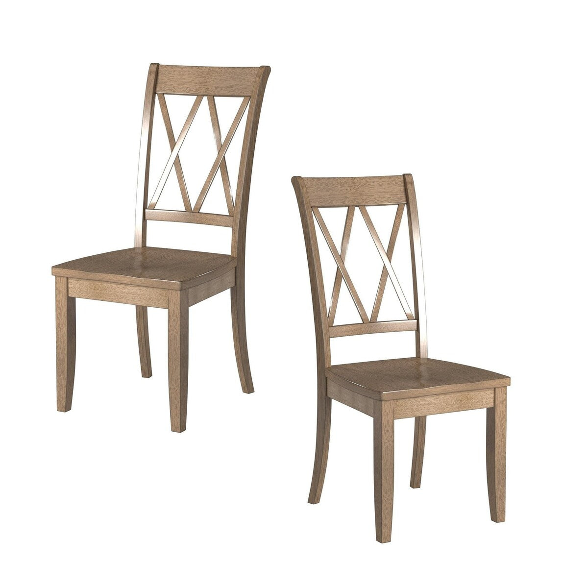 Dining Room Chairs Set of 2 Teal Wooden Farmhouse Kitchen Chairs Armless Dining Chairs