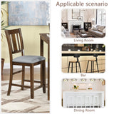 Dining Room Furniture Counter Height Chairs Set of 4, Kitchen Chair with Padded Seat, Upholstered Side Chair for Dining Room