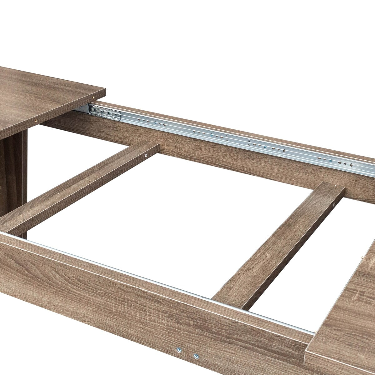 Dining Table 106.3" Large Extendable Kitchen Table for Living Room Dining room