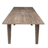 Dining Table 106.3" Large Extendable Kitchen Table for Living Room Dining room