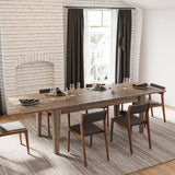 Dining Table 106.3" Large Extendable Kitchen Table for Living Room Dining room