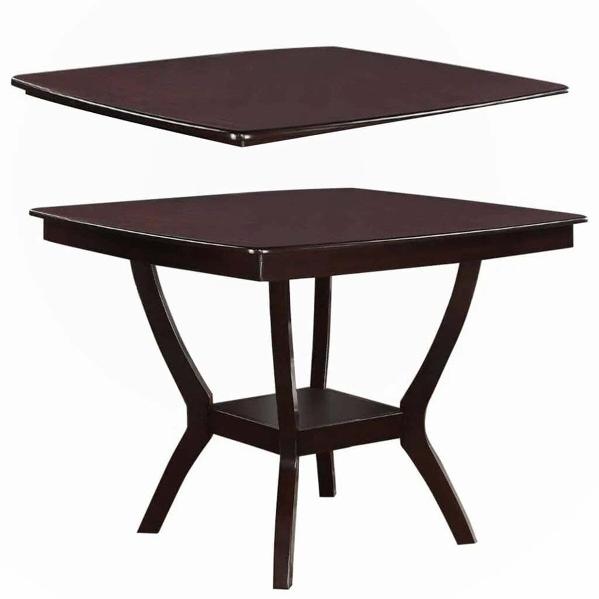 Dining Table Counter Height Dining Table 1pc