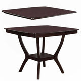 Dining Table Counter Height Dining Table 1pc