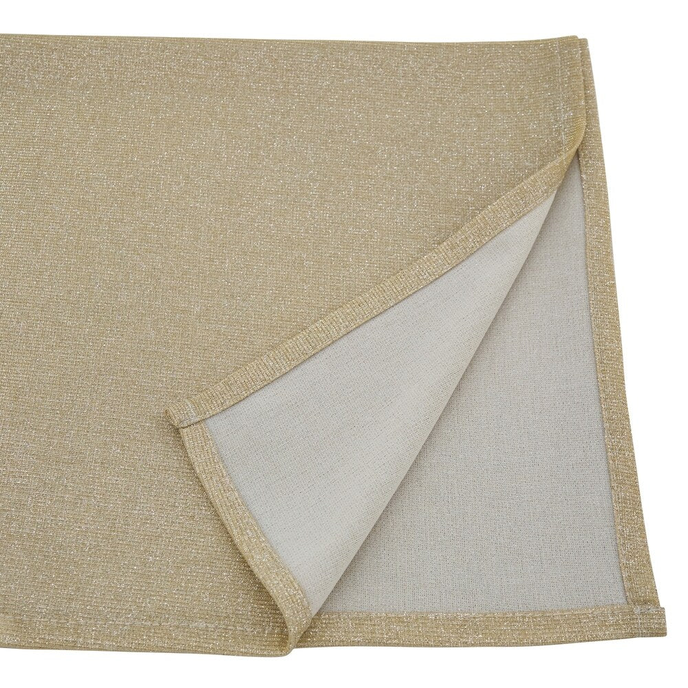 Dining Table Runner With Shimmering Design