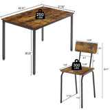 Dining Table Set 5-Piece