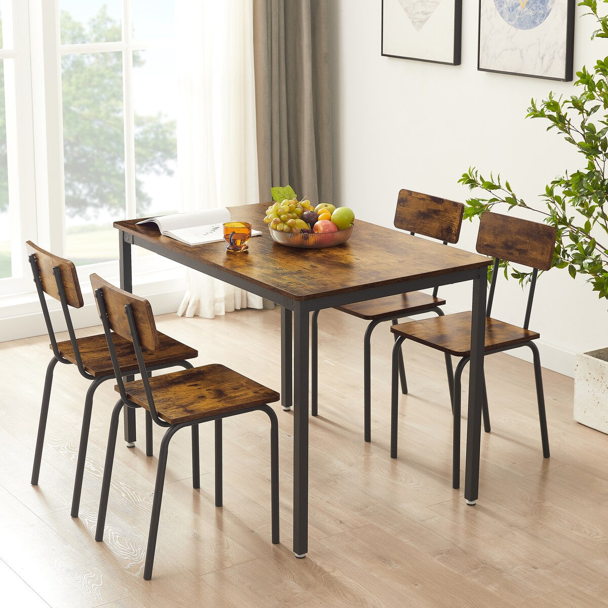 Dining Table Set 5-Piece